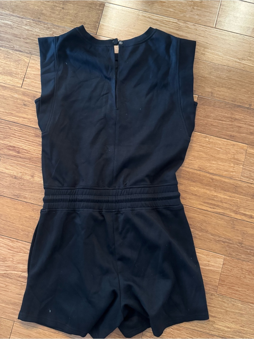 Grecerelle Loungewear Black Romper - Picture 4 of 5